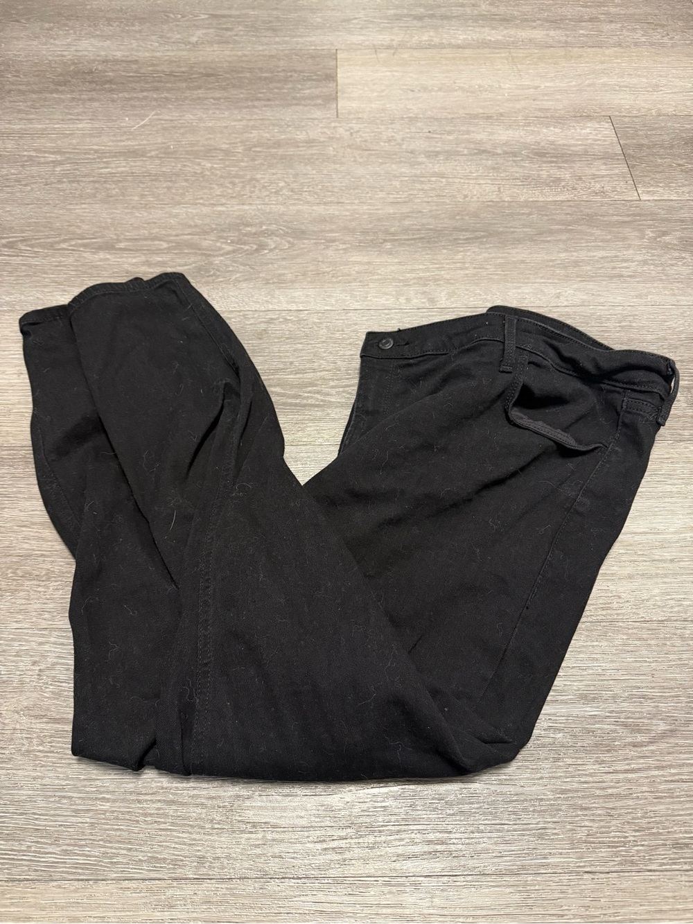 Black high rise super skinny jeans Old Navy